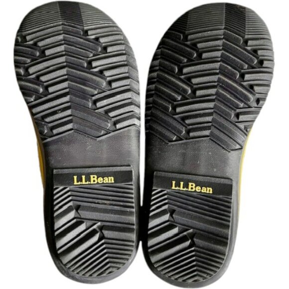 L.L. Bean Suede Winter Snow PAC Duck Boots with Liner #295601 - Blue - Kid 5 - Picture 7 of 13